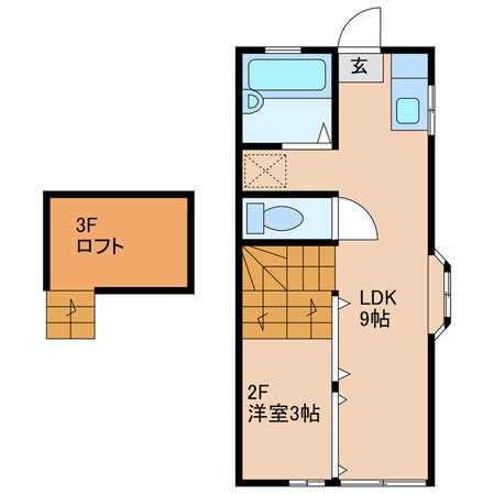 プチパレ１番館の物件間取画像